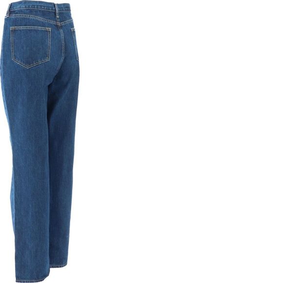 Lands' End Women's High-Rise Straight Leg Jean Medium Wash 16 NEW 435781 - Picture 3 of 7